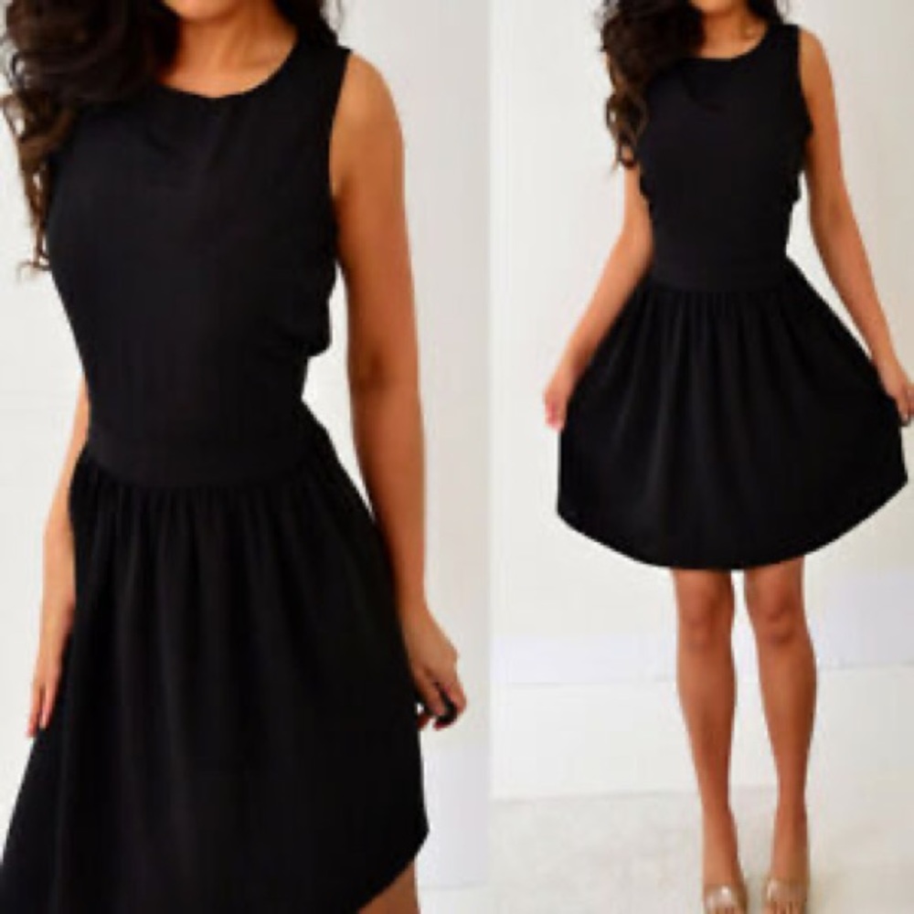 Black Mini Formal Dress